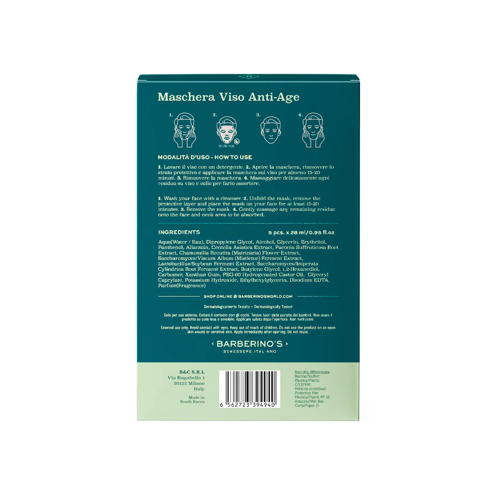 Maschera viso Anti-Age in tessuto - Image 4